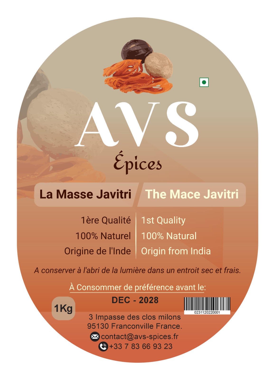 banner shows label of mace